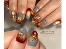 ティダ バイ リエネイル(TIDA by rienail)の雰囲気（Wカラーのグラデーションネイル♪抜け感もカラーもタイプっす）