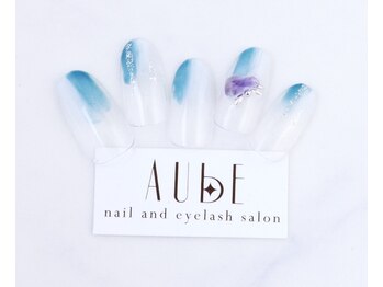 オーブ(AUBE)/3月マンスリーネイル7800円