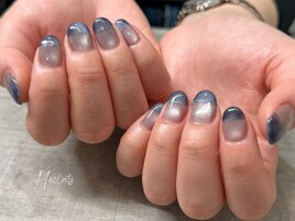 マグネットネイル/バイカラー