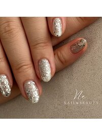 silver glitter
