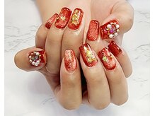 チェリー(Cherry)/【クリスマスネイル】