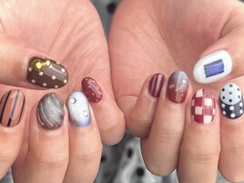 レトロモダンネイル