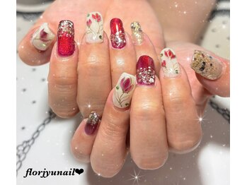 フロージュ ネイル(florjyu nail)/チューリップnail