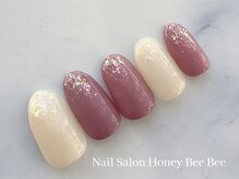 ハニービービー(Honey Bee Bee)/オーロラキラキラネイル