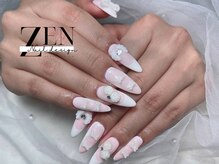 ゼン ネイル デザイン 池袋(ZEN NAIL DESIGN)/長さだしやり放題×つけ放題