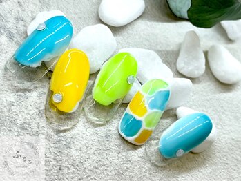 ネイルサロン ふるる 大須店/☆ミディアムネイル☆#138