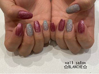 キラキラワンカラー