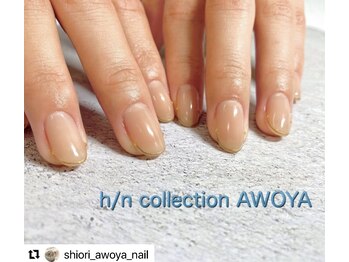 アオヤ(h/n collection AWOYA)/一癖がかわいいネイル♪