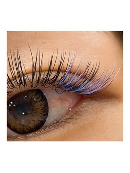 アイラッシュサロン ジュエリー(JEWELRY)/フラットラッシュ×カラー