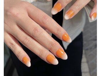 シェリ バイ リッシュ(Cheri by RICHE)/オレンジ/乳白色グラデ☆