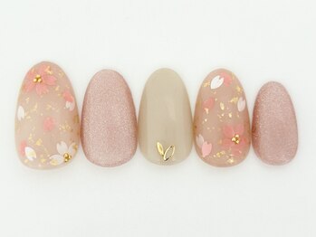 ネイルサロン アビー グランデュオ蒲田店(abbie)/さくらホロ¥11396