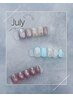 【HAND】他店オフ無料！7月定額アート￥7400