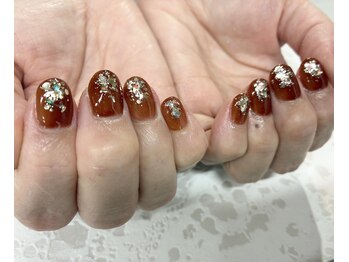 プティットスリール 西尾店(Petit Sourire)/【定額ネイル】ミディアムコース