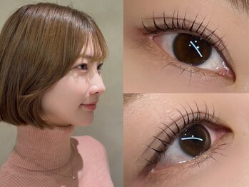 ベレアラッシュ 代々木(Bellea lash)の写真/まつげパーマ・マツエク・アンドヘルシー等豊富なメニュー◎ナチュラルだけど抜け感のある上品な目元に。