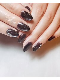 ダークカラーネイル