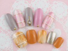 リアン(lien)/ハンド＆フットお揃いネイル