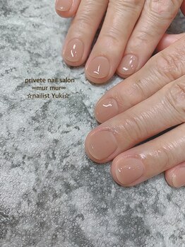 プライベート ネイルサロン マーマ(murmur)/ナチュラルワンカラー