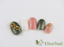 エリクサーネイル 心斎橋(Elixir Nail)/定額aシンプル/クーポン使用
