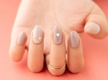 ヴァンネイル(VINGT NAIL nail&eye beauty)/シンプルモテネイル