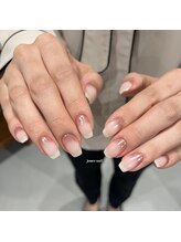 ジュアネイル(jouer nail)/ミラーグラデーション☆
