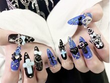 シンデレラネイル(CINDERELLA NAIL)/【チップ長さだしネイル】