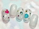 ぷっくり モンスターネイル