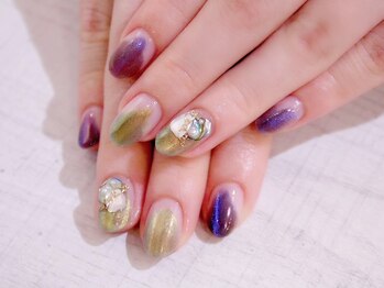 ラルネイル 大宮(Lull. nail)/*マグネット*グラデ*