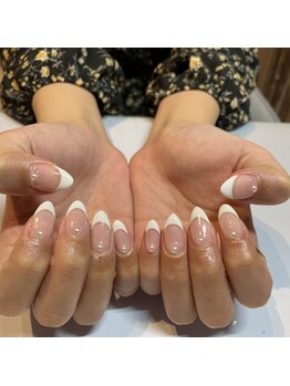 トコワカ(Tocowaka)/オフ込みフレンチネイル