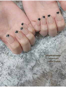 プライベート ネイルサロン マーマ(murmur)/ハートホロネイル