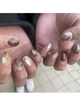 プリズム(PRISM)/ニュアンスネイル春ネイル