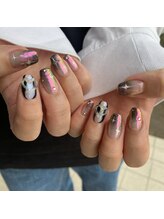 プリズム(PRISM)/クリアハートネイル