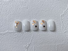 ピース(PEACE)/ハートネイル　ショートネイル