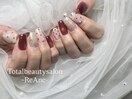 キラキラ韓国風ネイル