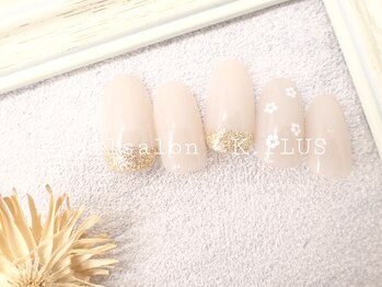 武蔵小杉ネイルサロン ケイ プラス(K.PLUS)/デザインジェル￥6400★