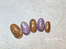 ヴィガー アンド ルックス 白金 目黒(Vigor&Looks)/ビー玉ネイル　ニュアンス