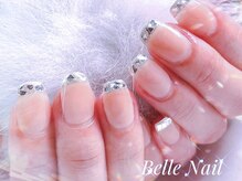 ベルネイル(Belle Nail)/ガラスフレンチ