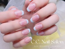 シーシーネイルサロン 池袋(C.C.Nail salon)/フレンチネイル.
