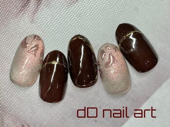ディーディーネイルアート(dD nail art)/simpleアートコース¥5,500