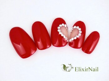 エリクサーネイル 新橋(Elixir Nail)/定額a シンプル/クーポン使用