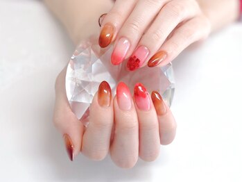 ラーシューシュ(la-chou-chou)/華やかネイルコース ¥7500