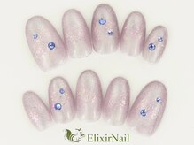 エリクサーネイル 神田(Elixir Nail)/シンプル / クーポン使用
