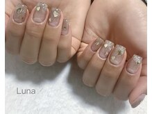 ルナ(Luna)/ハートホロネイル