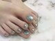 レイネイル 刈谷店(RAY NAIL)の写真/《フットバス・ケア込み》足元を彩るフットネイルメニュー!普段ハンドネイルができない貴方にもおすすめ◎