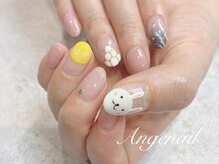 アンジュネイル(Angenail)/お月見ネイル