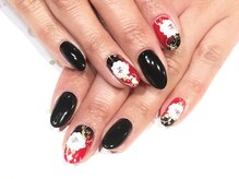 キュアエヌ(cure.n)/成人式.和柄ネイル