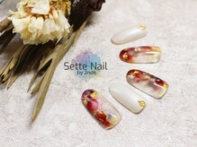 セッテネイル(Sette Nail)/滲みインクアート[自由が丘]