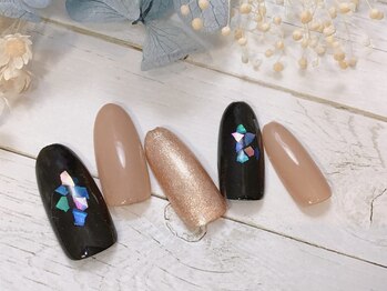 コルジャ(CORUJA)/ブラック×シェル☆6050