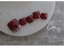 コーネル(CONAIL)/《FOOT》ボルドーネイル