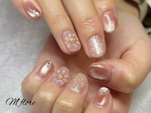 エムフローレ(M flore)/ぷっくりフラワー