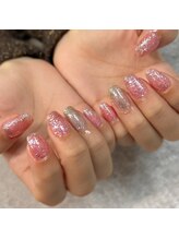 ルート12/きらきらギャリッターネイル